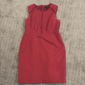 J Crew Cranberry Sleeveless Dress